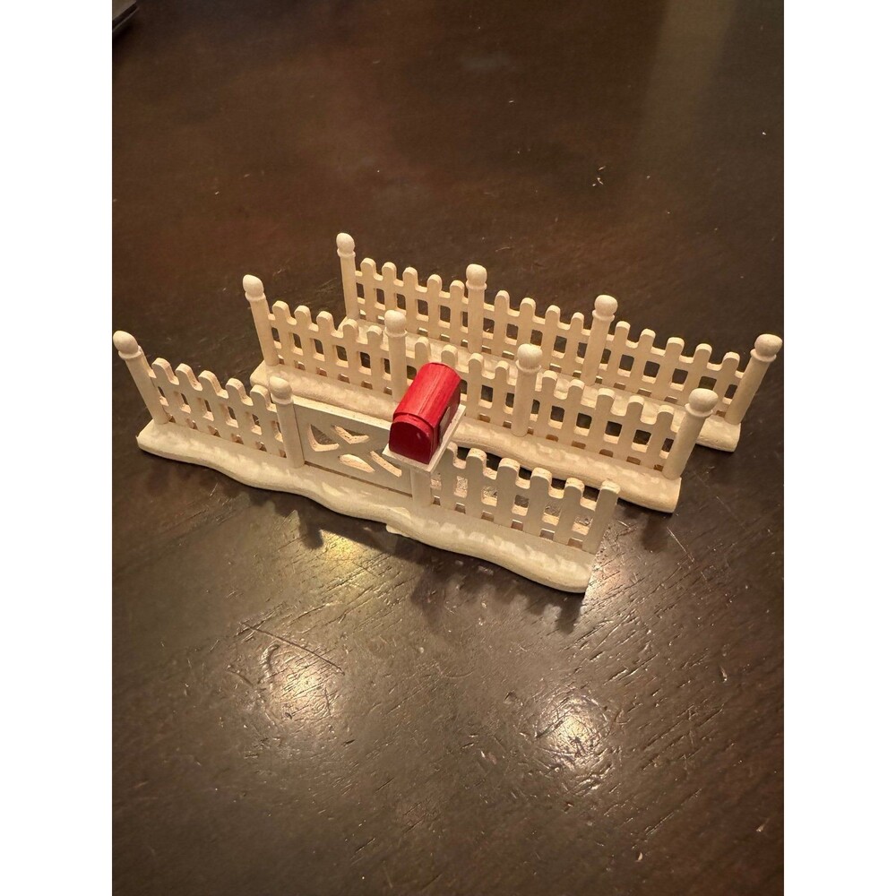 Vintage Mervyn’s Christmas Village Fence